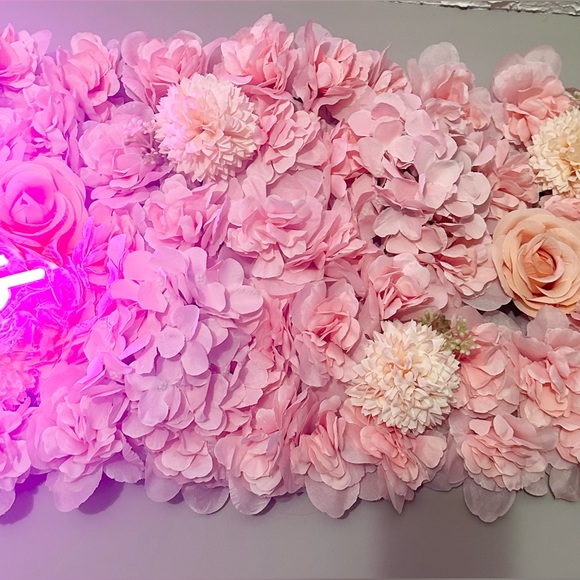 Good Vibes Floral Wall Decor- Neon Light Home Decor - Picture 7 of 13